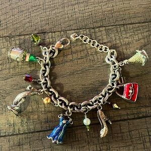 Brighton charm bracelet New Years Eve themed